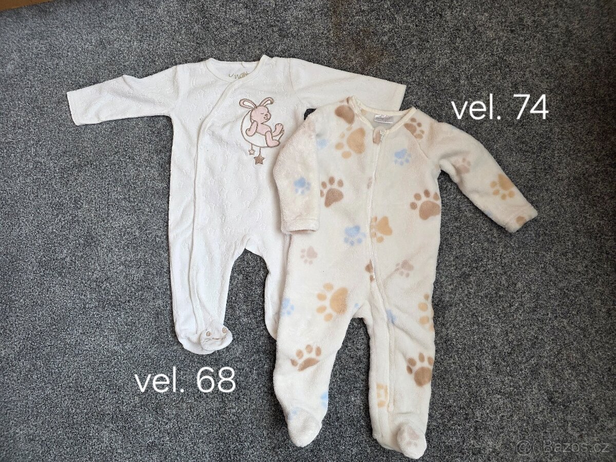 Dětské oblečení vel. 68, 74 - 16