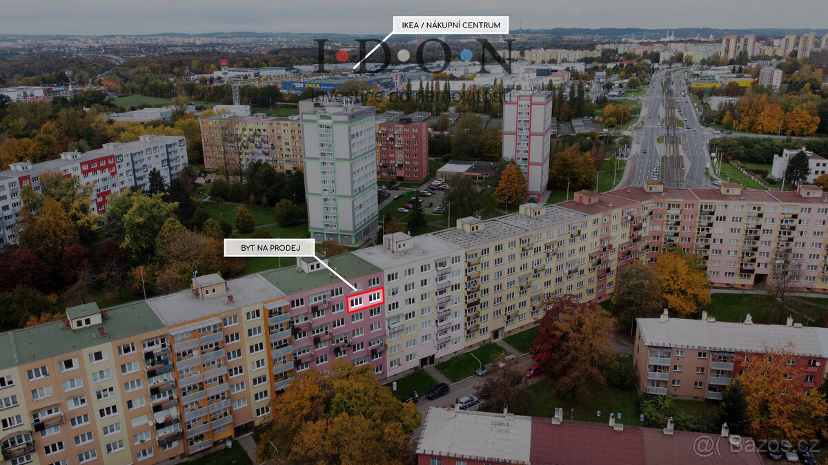 Prodej prostorného družstevního bytu 3+1, 74,21 m² – Ostrava - 16