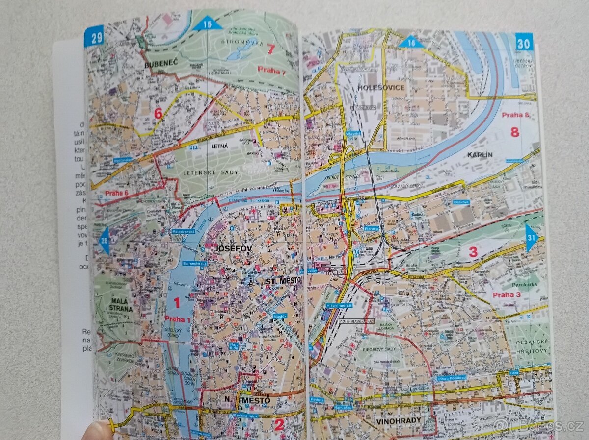 Mapy a autoatlasy staršího data. Něco i nové. - 16