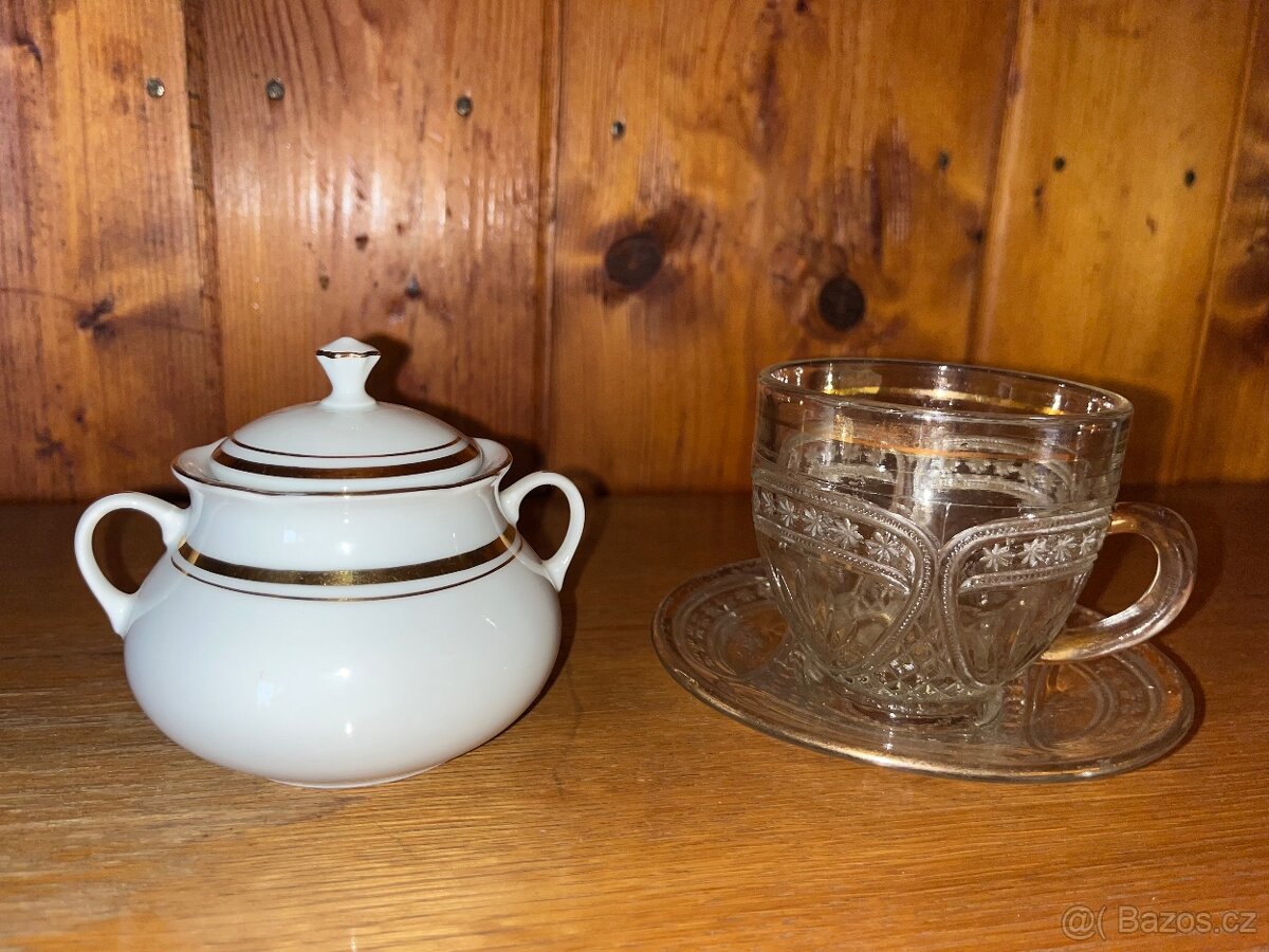 Mix retro skla, keramiky, porcelánu - 16