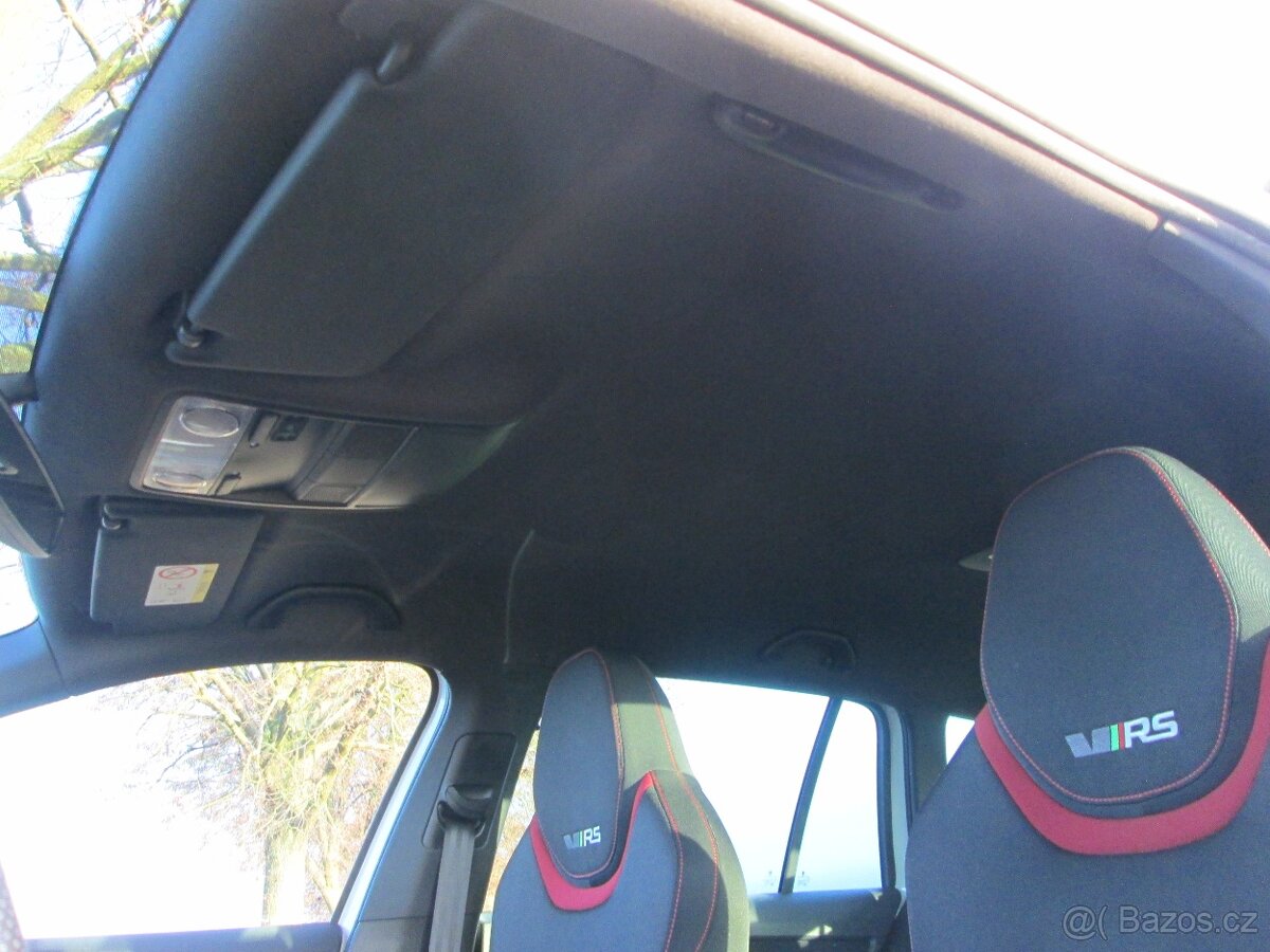 Škoda Octavia III RS 169KW manuál 93000km Navi Full Led 1.ma - 16