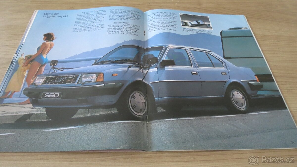 Prospekty Saab a Volvo 50. až 90. léta. - 16