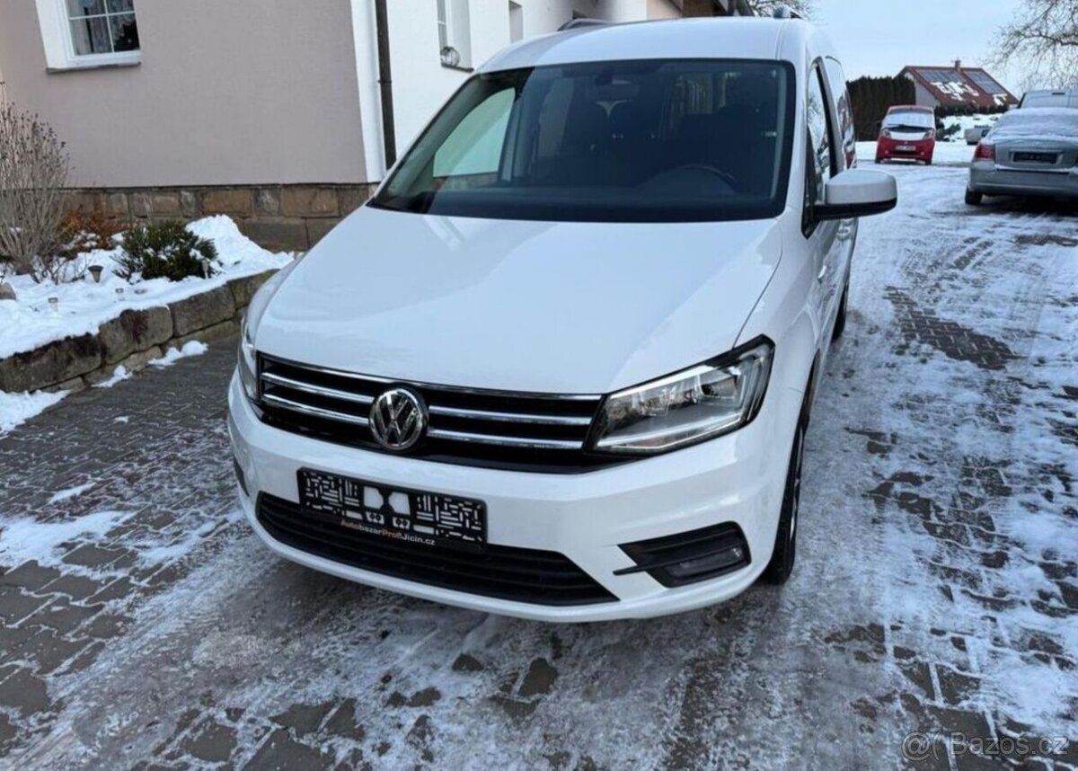 Volkswagen Caddy 2,0TDi MAXI 1Majite,2x šoupačk nafta - 16