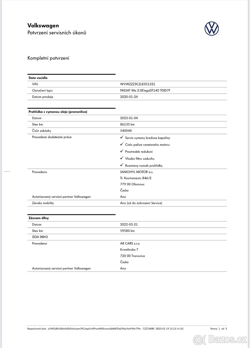 VW Passat 2,0Tdi DSG 140kW Elegance Variant 1 MAJ ČR - 16