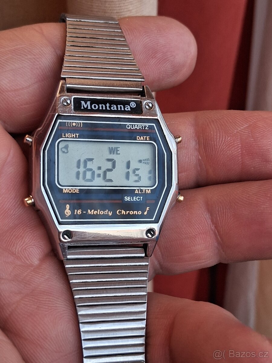 Digitální hodinky MONTANA - 16