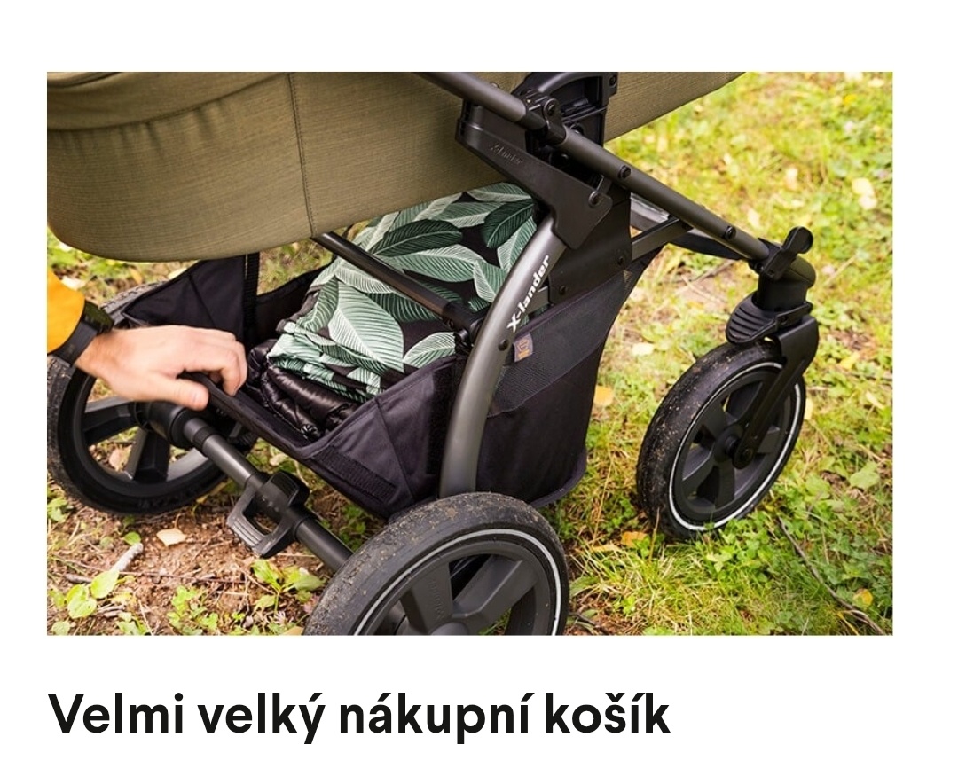 Dětský kočárek sportovní 2v1 - 16