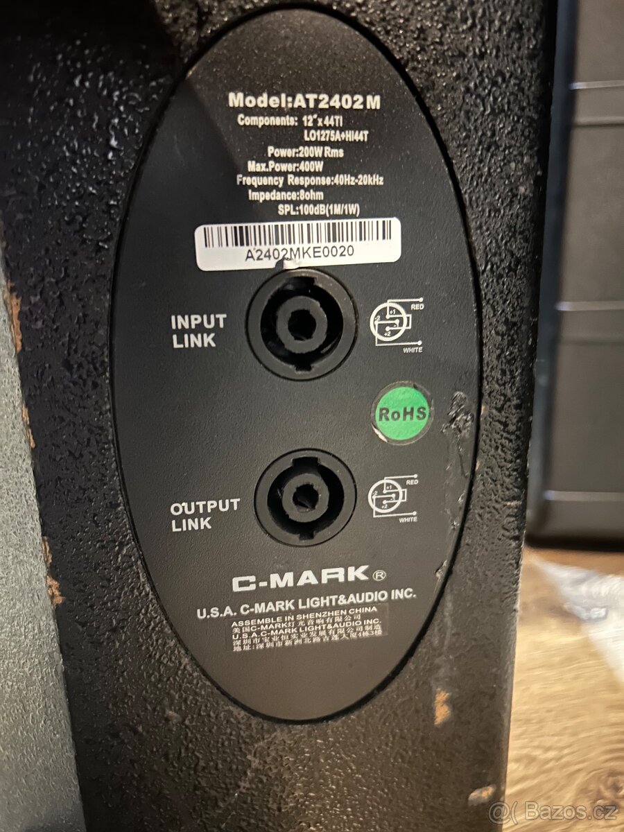 RCF. Ev. Dynacord. Zeck. Mix dynacord - 16