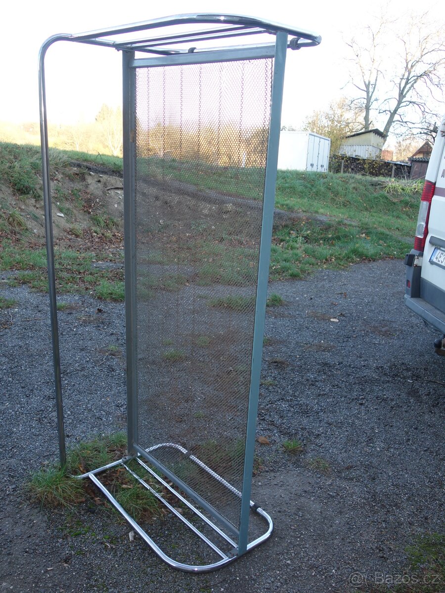 Chromovaný gauč, velmi dobrý stav - 16