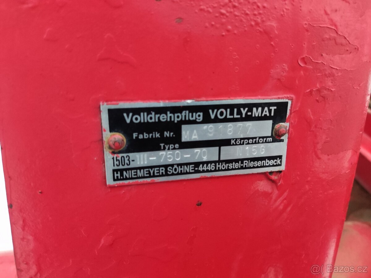 Tříradličný pluh Niemeyer - 16