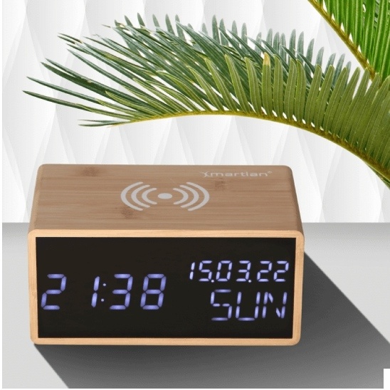 E-12_Budík s bezdrátovým nabíjením pro telefony - 16