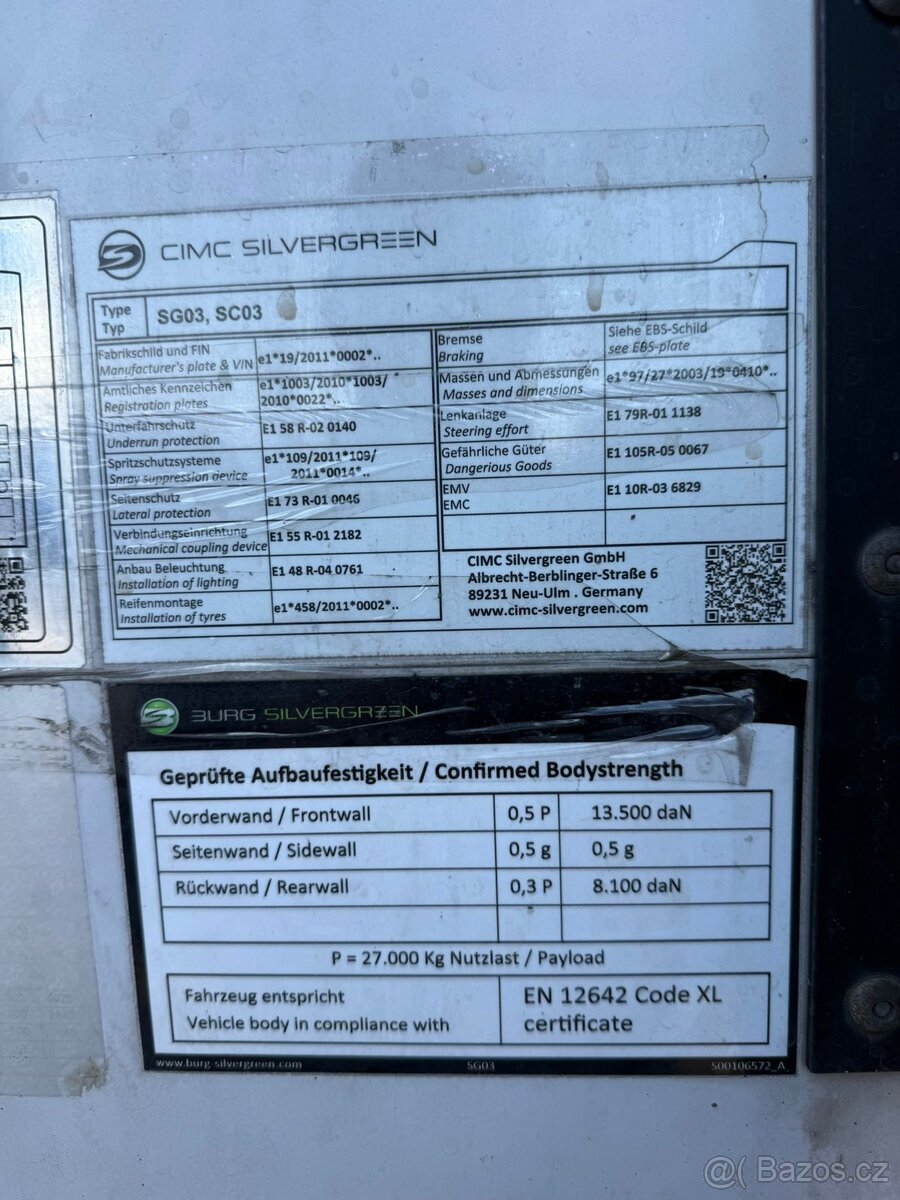 Silvergreen CIMC standard - 16