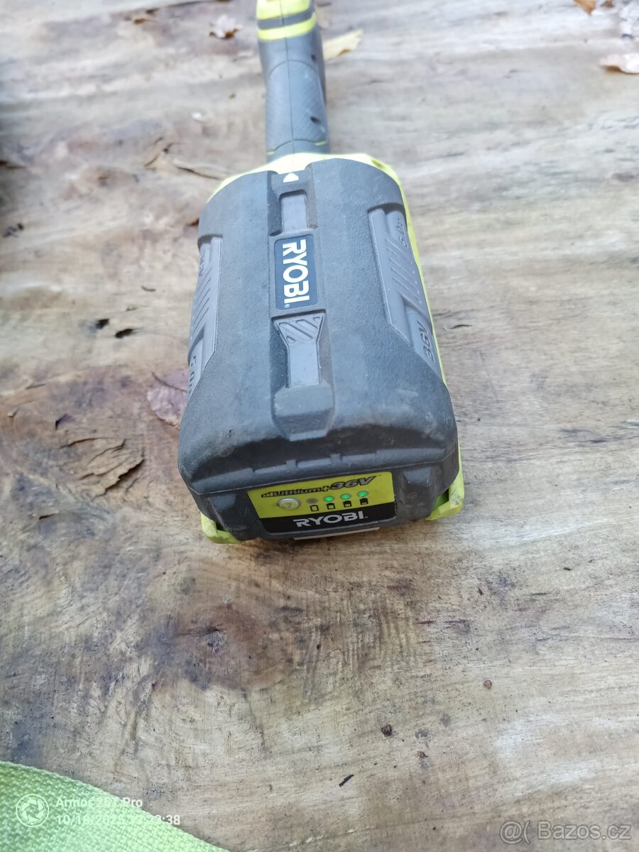 Akumulátorový křovinořez + sekačka RYOBI RBC36X26B - 16