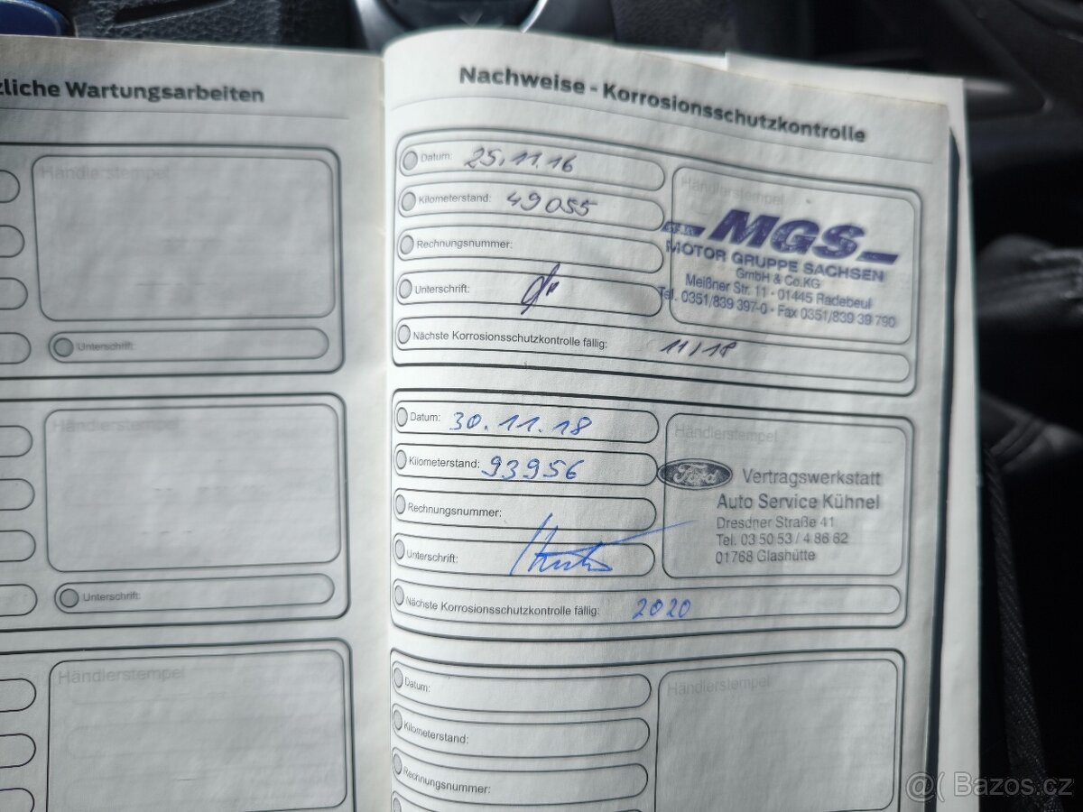 ford transit custom long 5-mist 2014 - 16