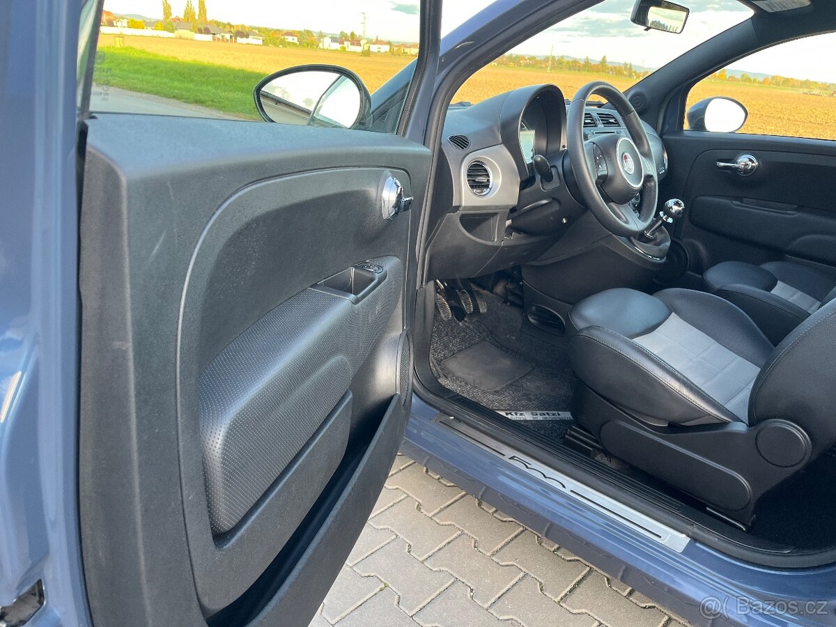 Fiat 500 0,9T 63kw rok 2012 super stav - 16