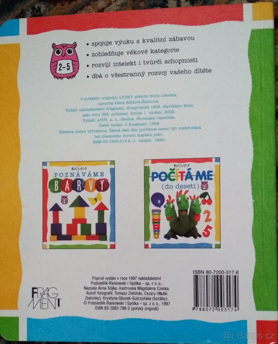 Knihy pro malé děti, např. František - 16