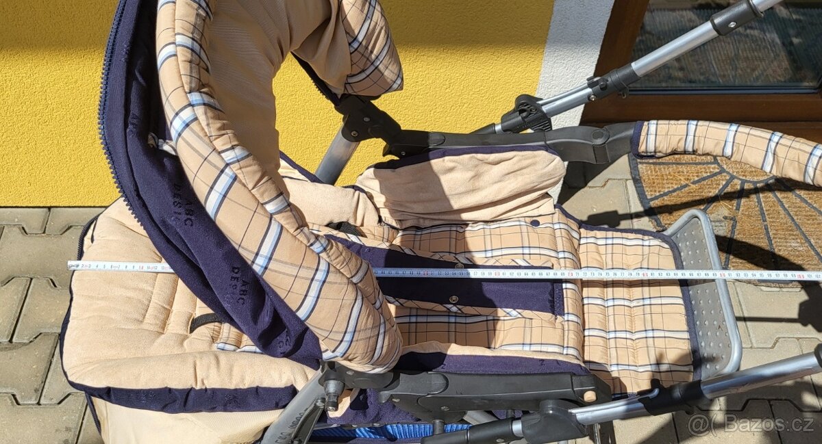 ABC Design Focus GSL skládací kočárek, velká kola-1.majitel - 16