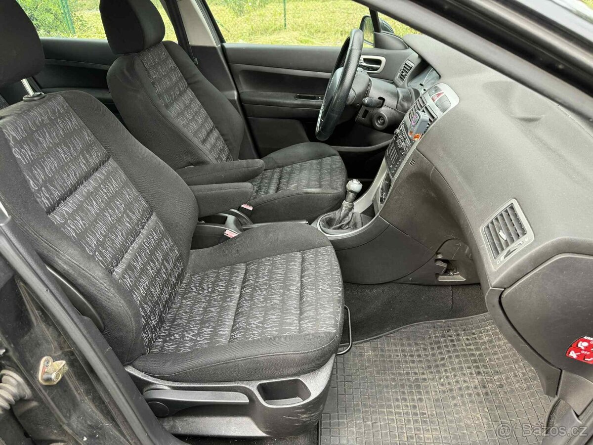 Peugeot 307 r.v. 2004 2.0HDi 66kw klima tažné - 16