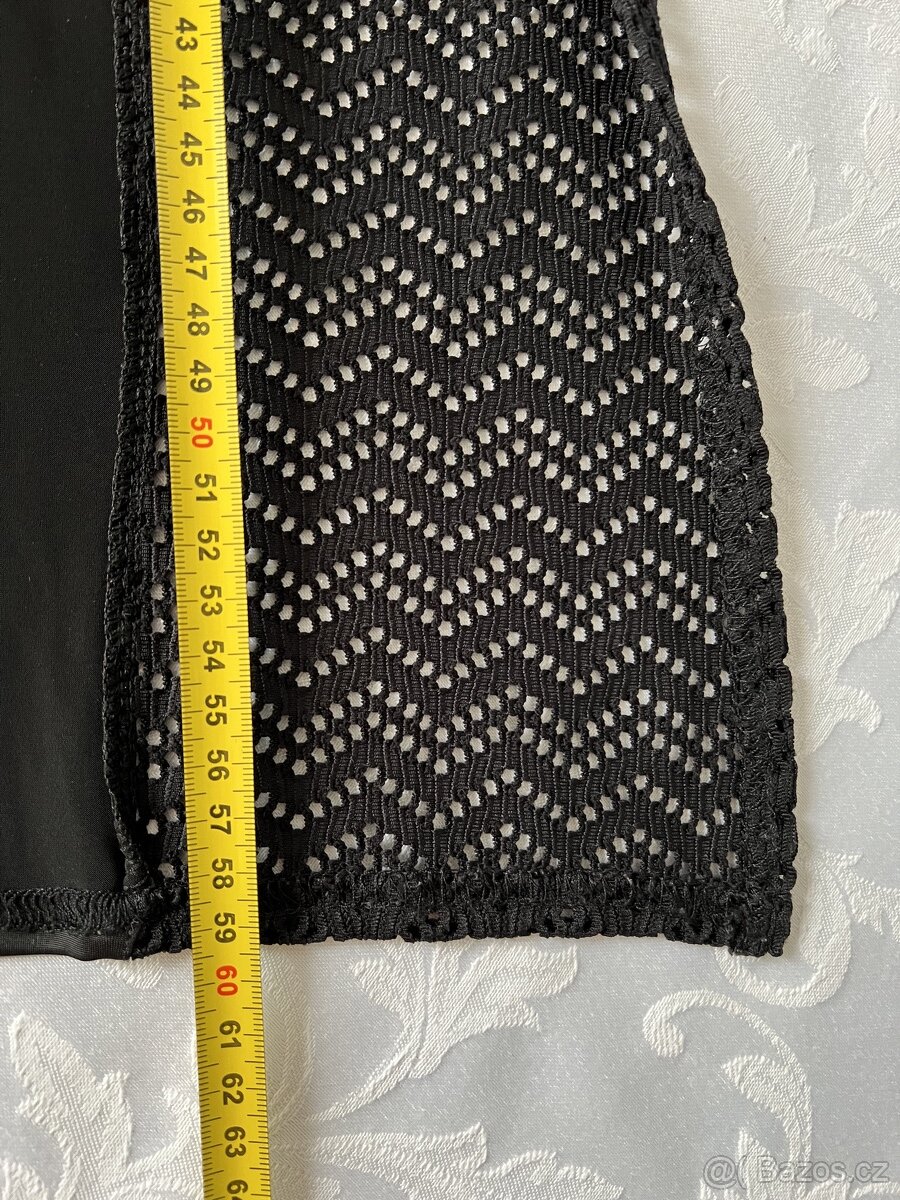 Hypnotic - dáms. černé dl. šaty s rozparky – M/L? - 16
