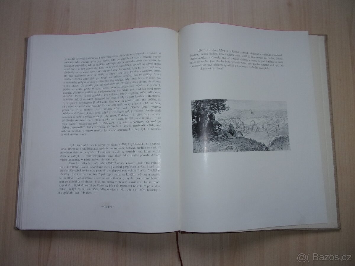 BOŽENA NĚMCOVÁ - BABIČKA - vydáno r. 1916 + 1 kniha darem - 16