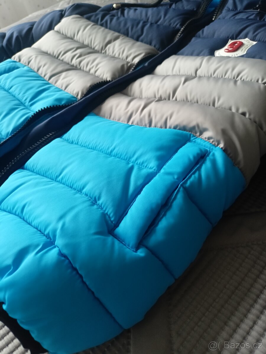 Nová dětská zimní bunda, vel.128 - 16