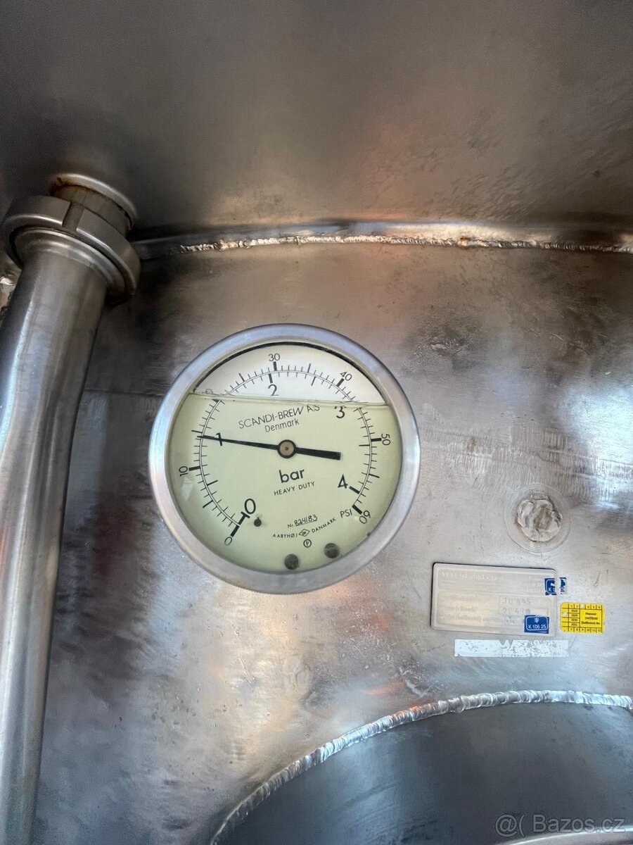 Prodám cisternu na pivo 27 000 l – VM Tarm (Dánsko) - 16