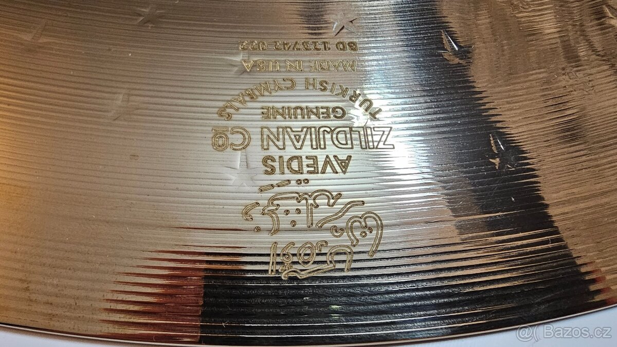 ZILDJIAN Z CUSTOM MEGA BELL 21" RIDE - 16