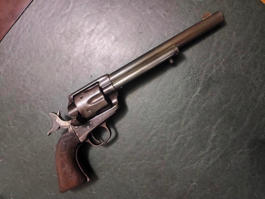 COLT SAA 1873 první model 45LC 7,5" sčíslovaný certifikát - 16