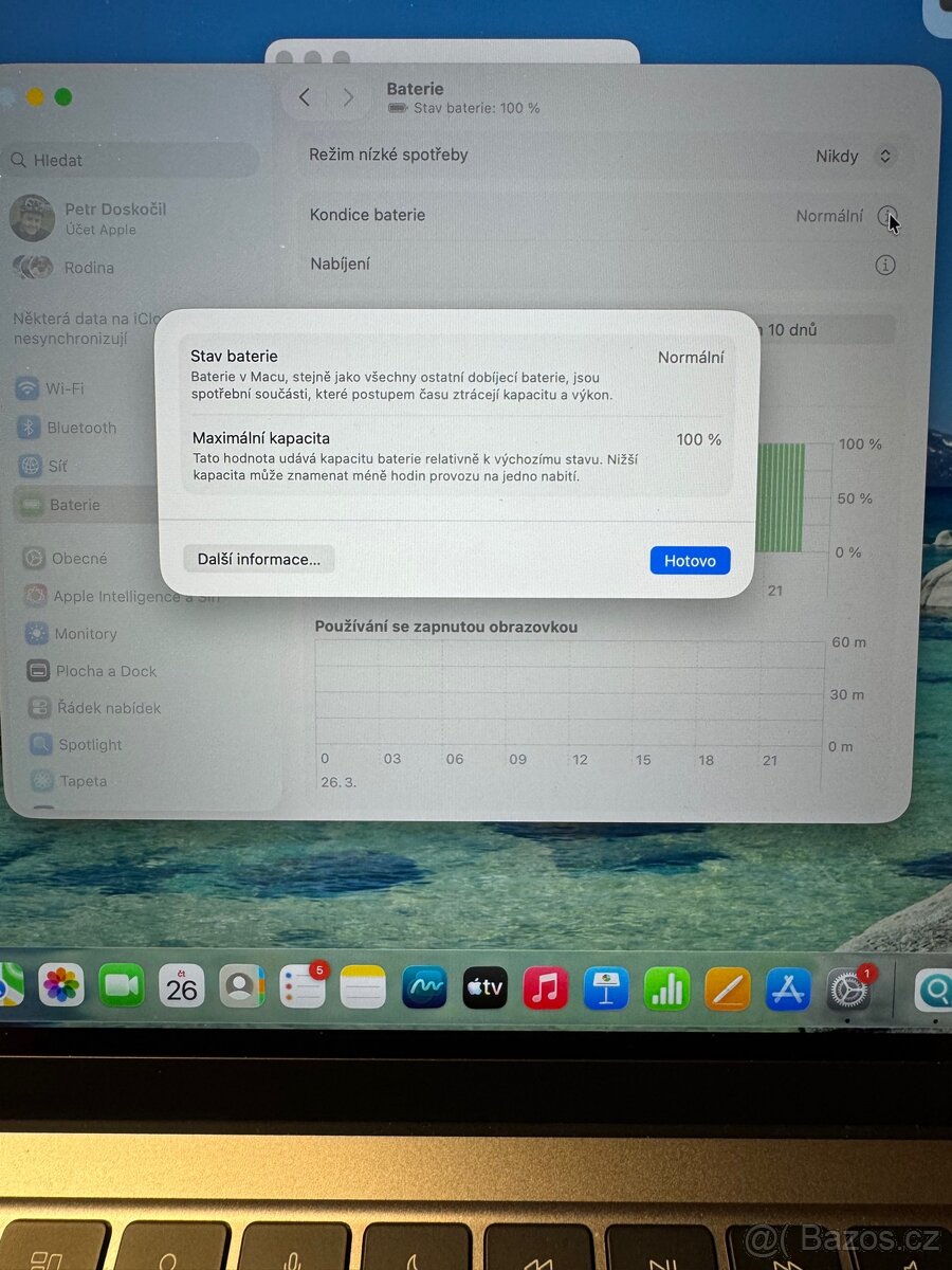 Prodám MacBook Air 13,6” M3/16GB/512GB - 16