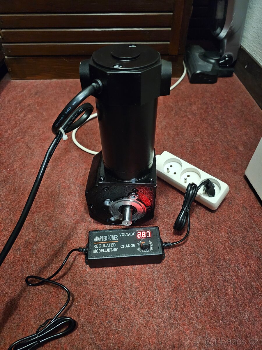 Motorek na gril na 220V s Trafem s Regulací 1-60 Otáček - 16