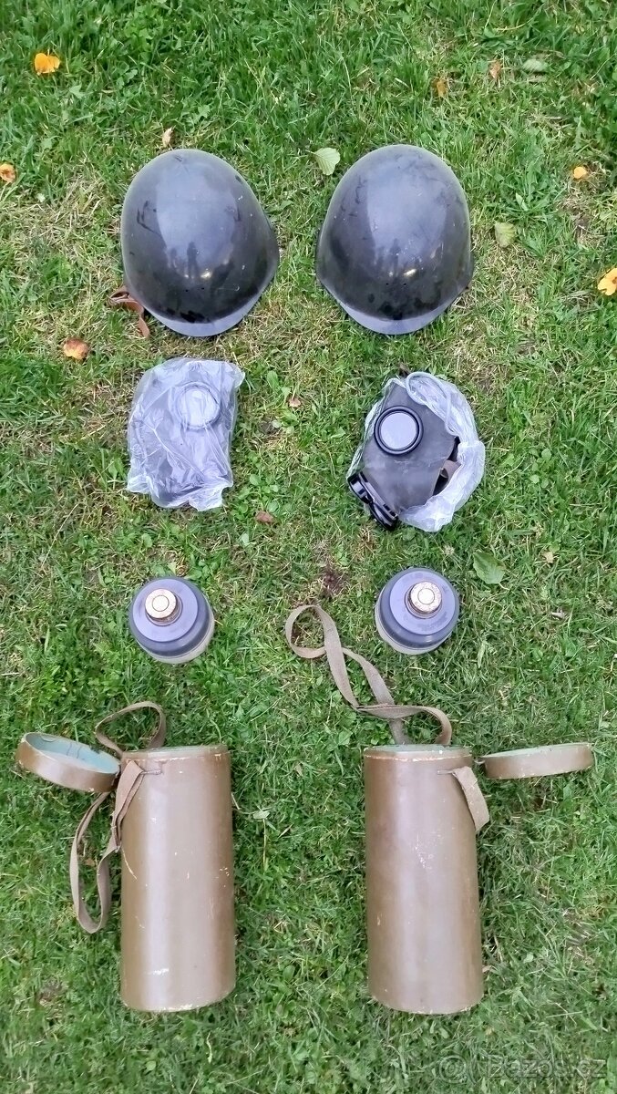 Hasičská souprava GAZ 69 M + ZV-6 + PS-2/3 + vybavení - 16