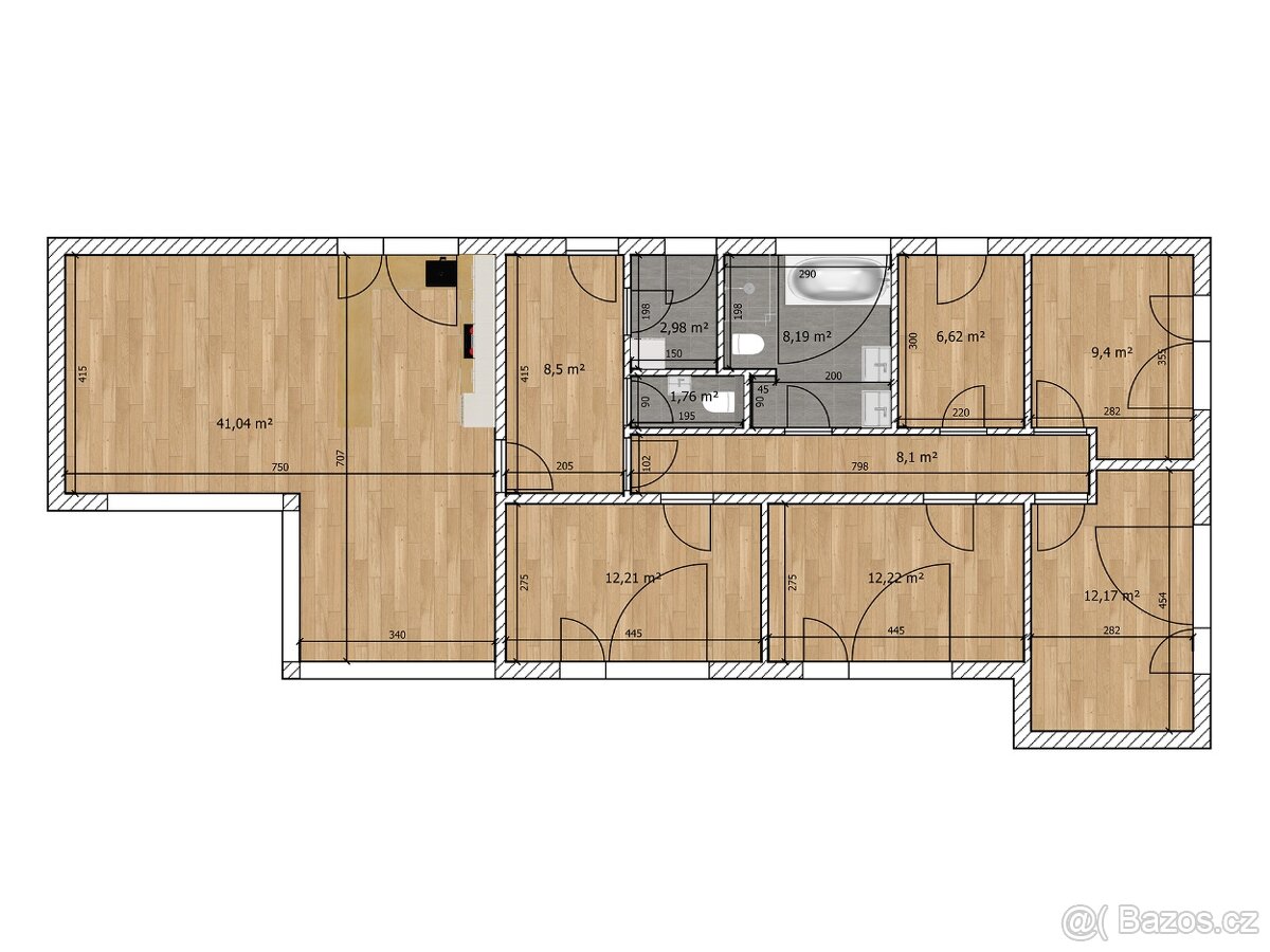 PRODEJ MODERNÍHO RODINNÉHO DOMU V LOUŇOVICÍCH, NEDALEKO PRAH - 16