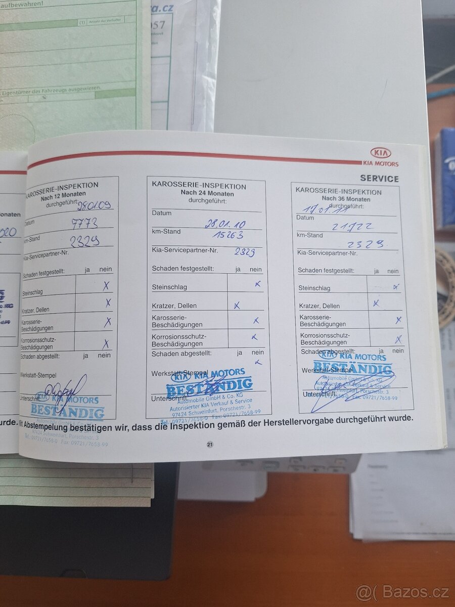 Kia Picanto 1.1i/48kW. r. 2008, naj. 93.500km-Serviska - 16