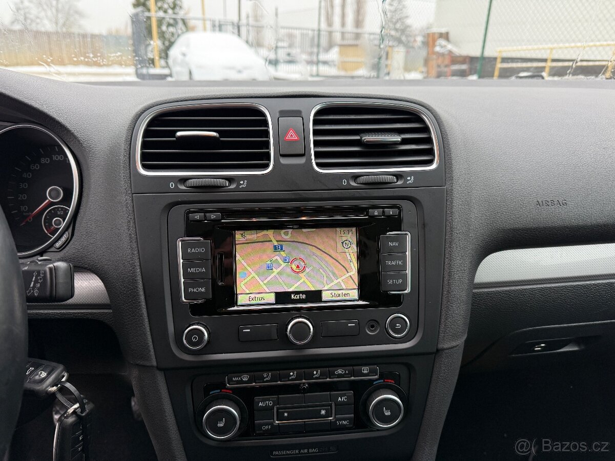 Volkswagen Golf 6 kombi 1.4 TSI 90 KW, 2013, 1. majitel - 16