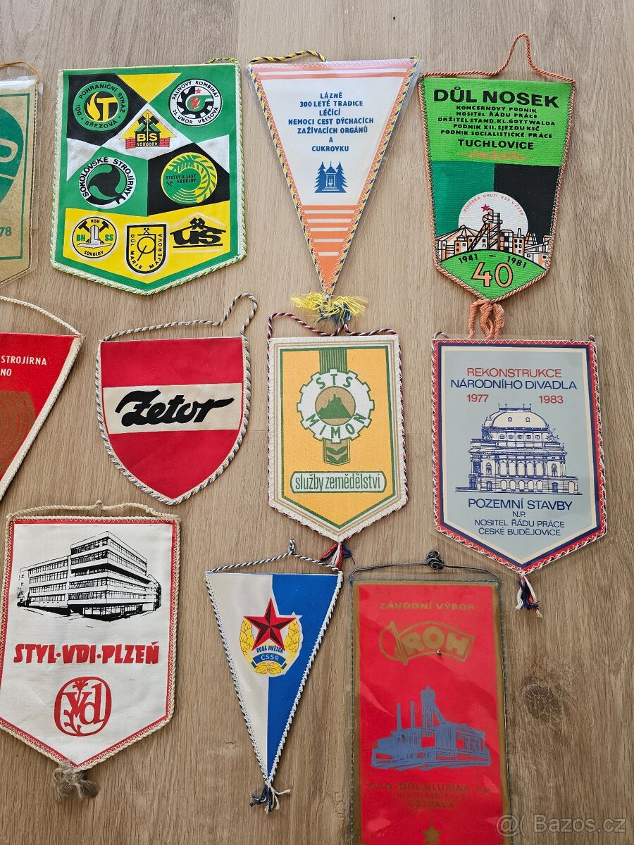 Historické vlaječky 1920 - 1980 - 16