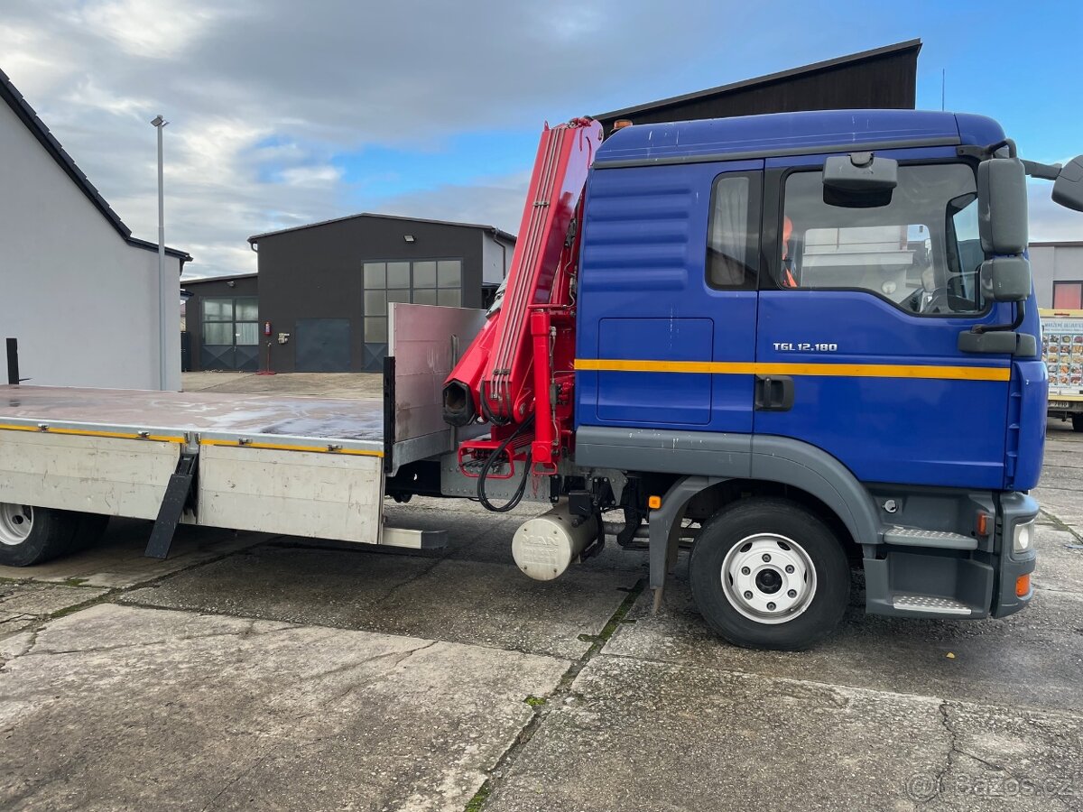 MAN TGL, MAN TGL 12.180 valníkový + HR - 16