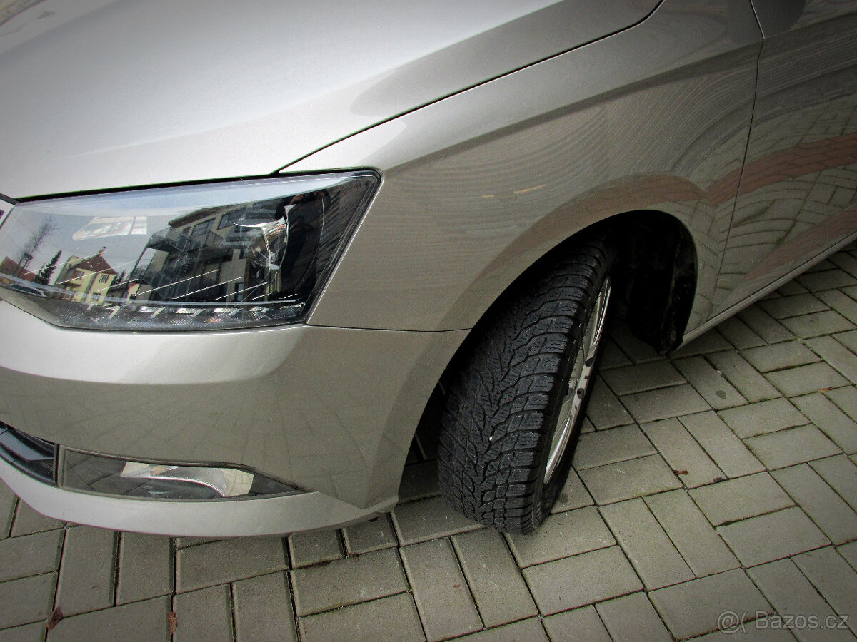 HEZKÁ A VYBAVENÁ ŠKODA FABIA 3 -1.0 MPI- 55Kw, 1.MAJITELKA - 16