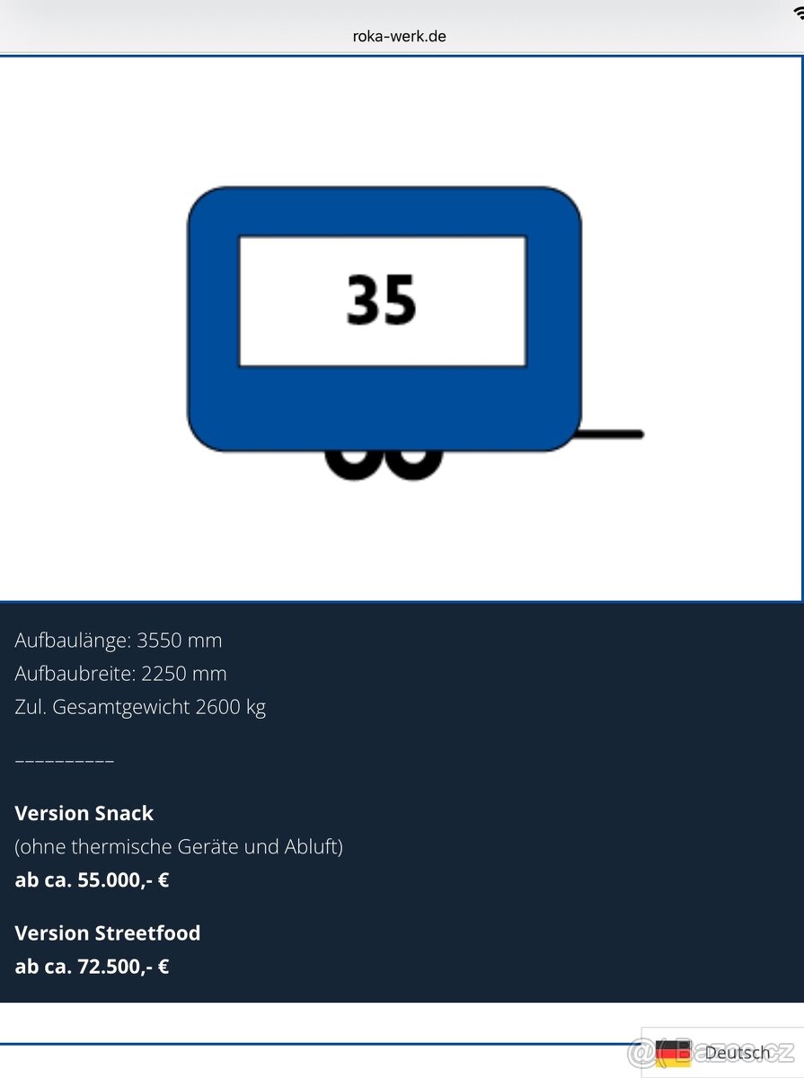 Gastro přívěs, pojízdný přívěs pro gastronomii, food truck, - 16