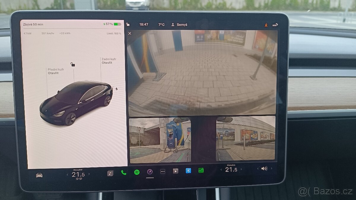 Tesla Model 3, Performance,záruka,tažné,Autopilot - 16