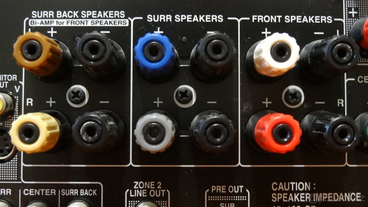 ONKYO TX-SA605 receiver s dekodérem Dolby Digital Plus, - 16