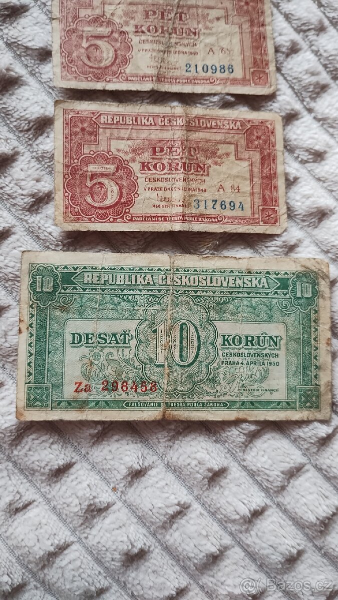 Bankovky -3 kusy - 16