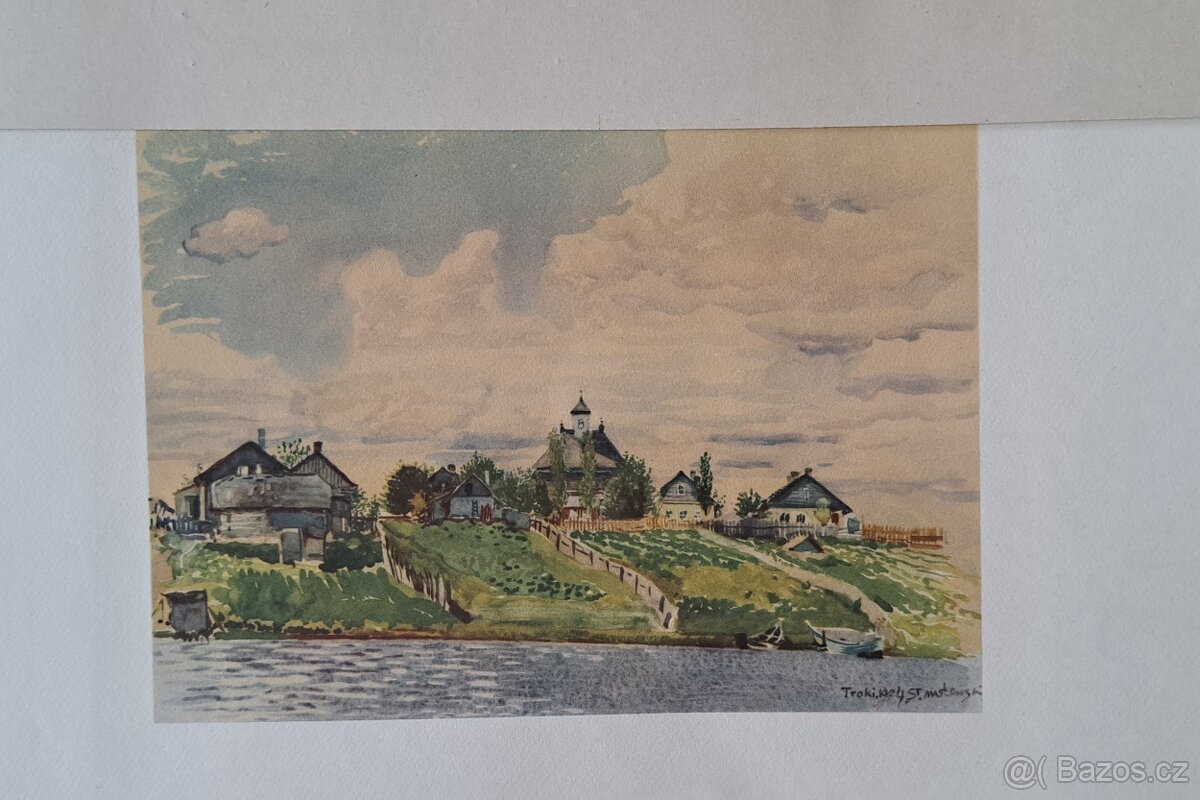 Stanislaw Maslowski 12 akvarelovych reprodukcí - 16