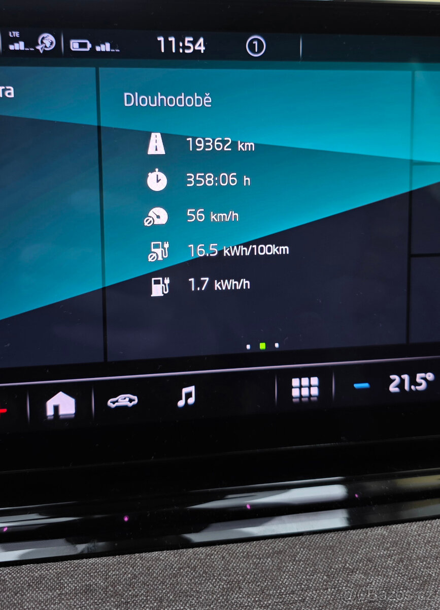 Škoda Enyaq, 80 kWh,model 2022,Cebie,DPH,140 tkm - 16