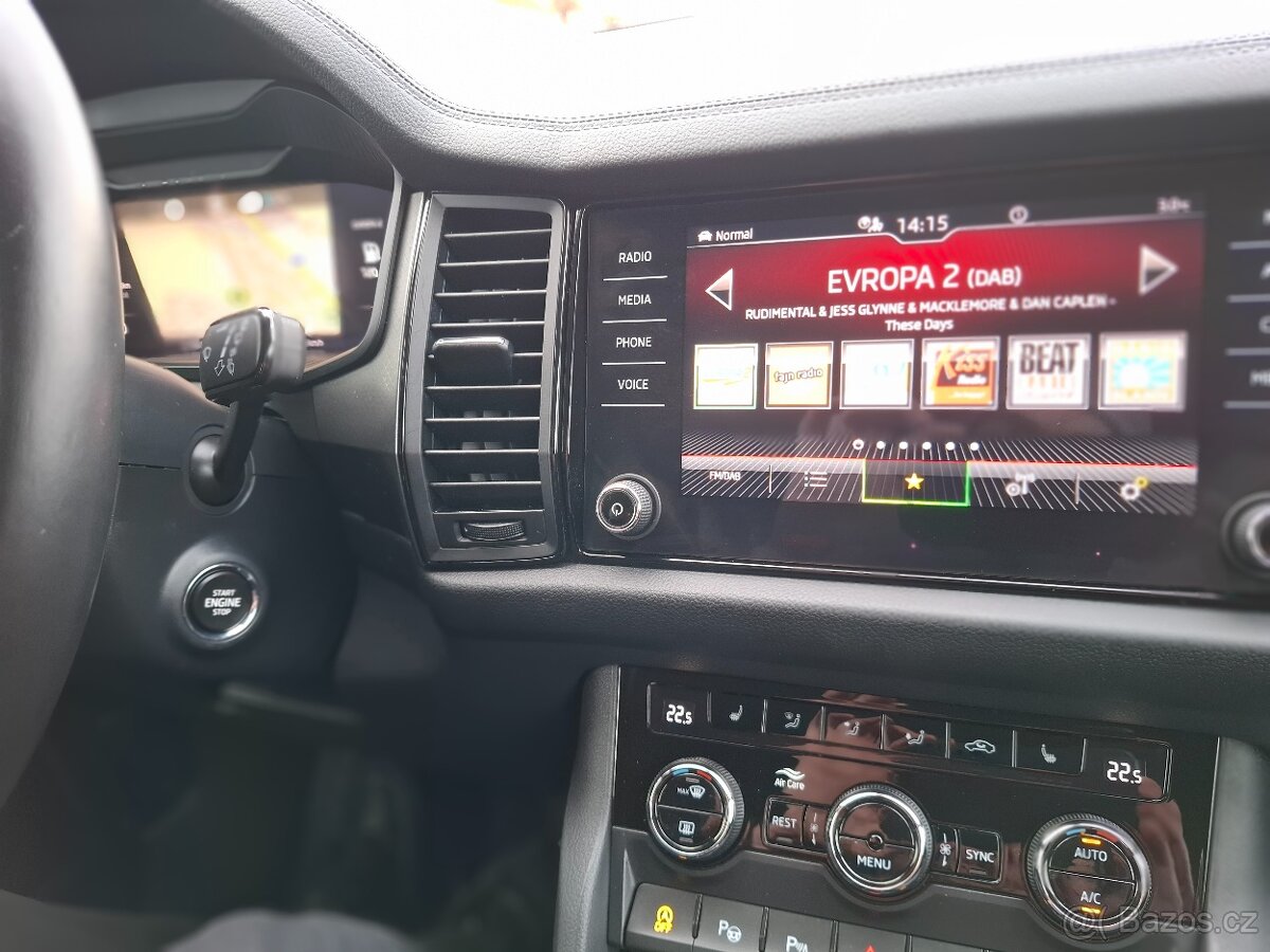 Škoda Kodiaq 2.0Tdi 110kw, ACC, KESSY, 2022, el.tažné - 16