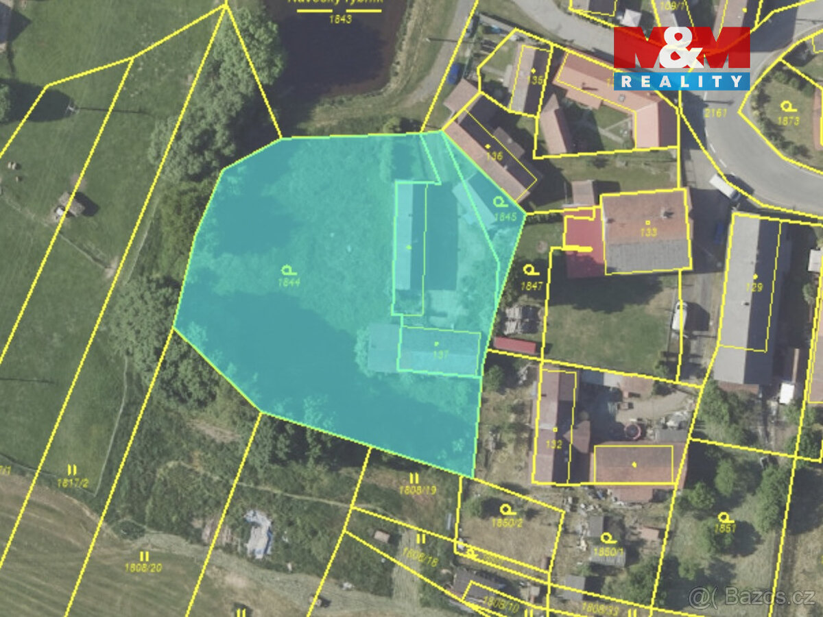 Prodej chalupy, 3642 m², Trhový Štěpánov, obec Dálkovice - 16