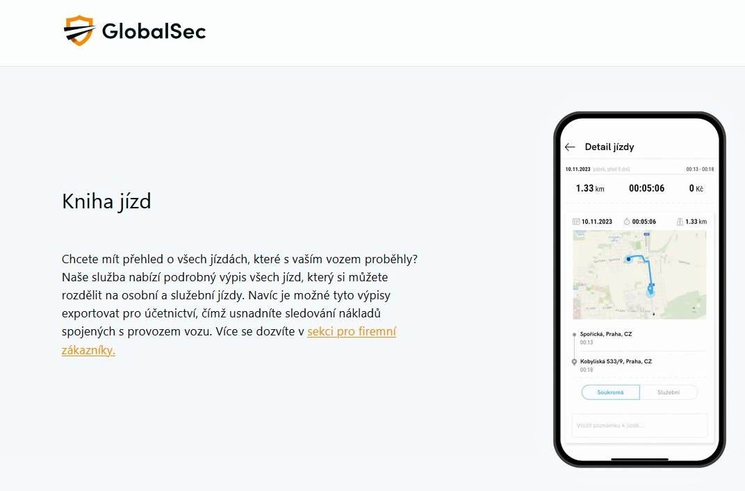 GPS Lokátor Globalsec - 16