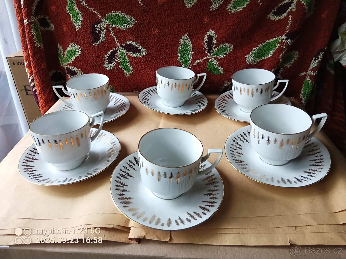 stare porcelanove servisy na kavu moca nepouzire - 16