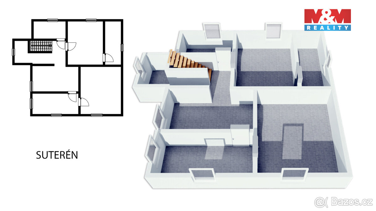 Rodinný dům na pozemku 3330 m², Moravské Budějovice - 16
