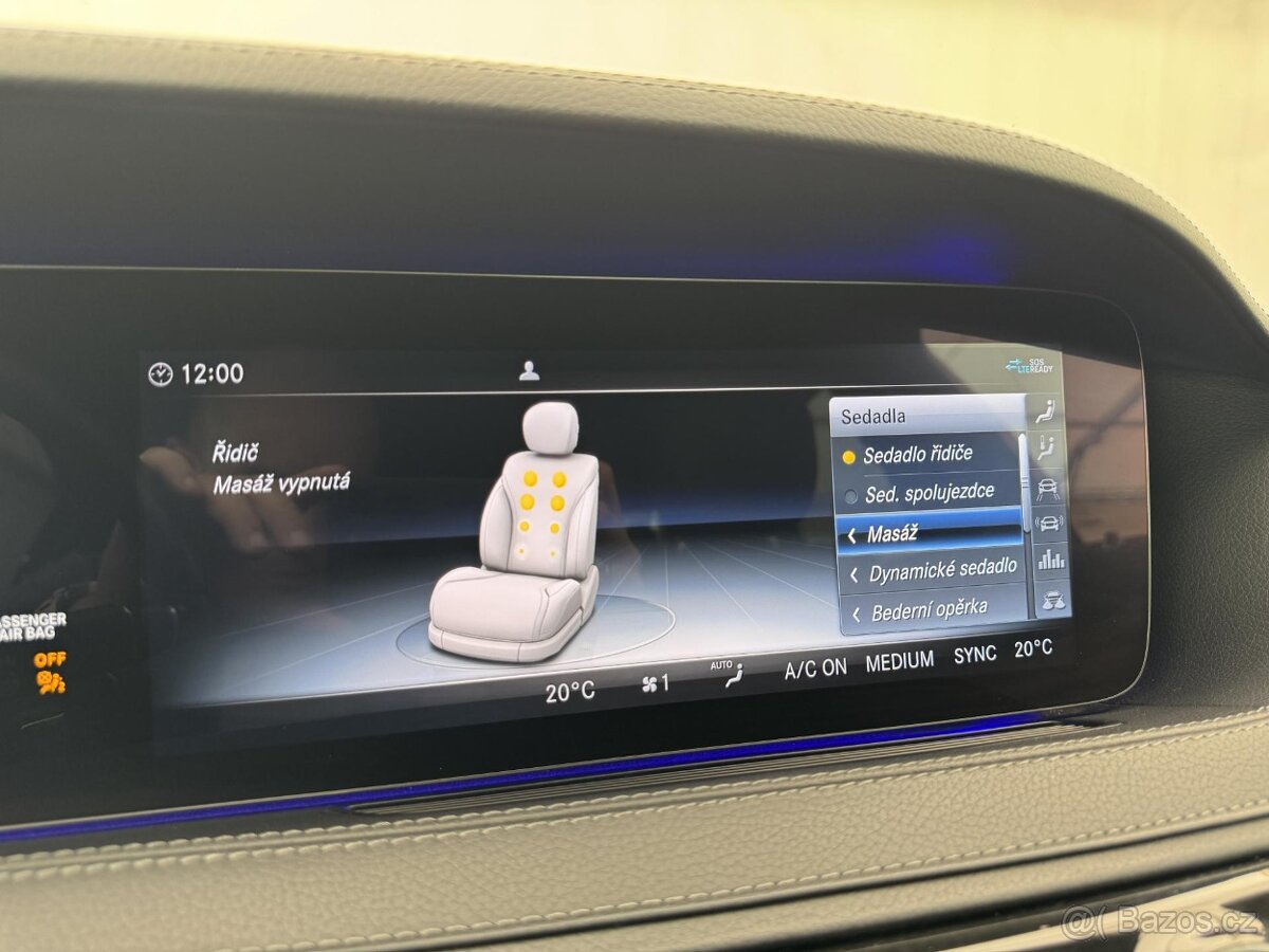 Mercedes-Benz Třídy S, 350Cdi 4x4 210kw 9-G - 16