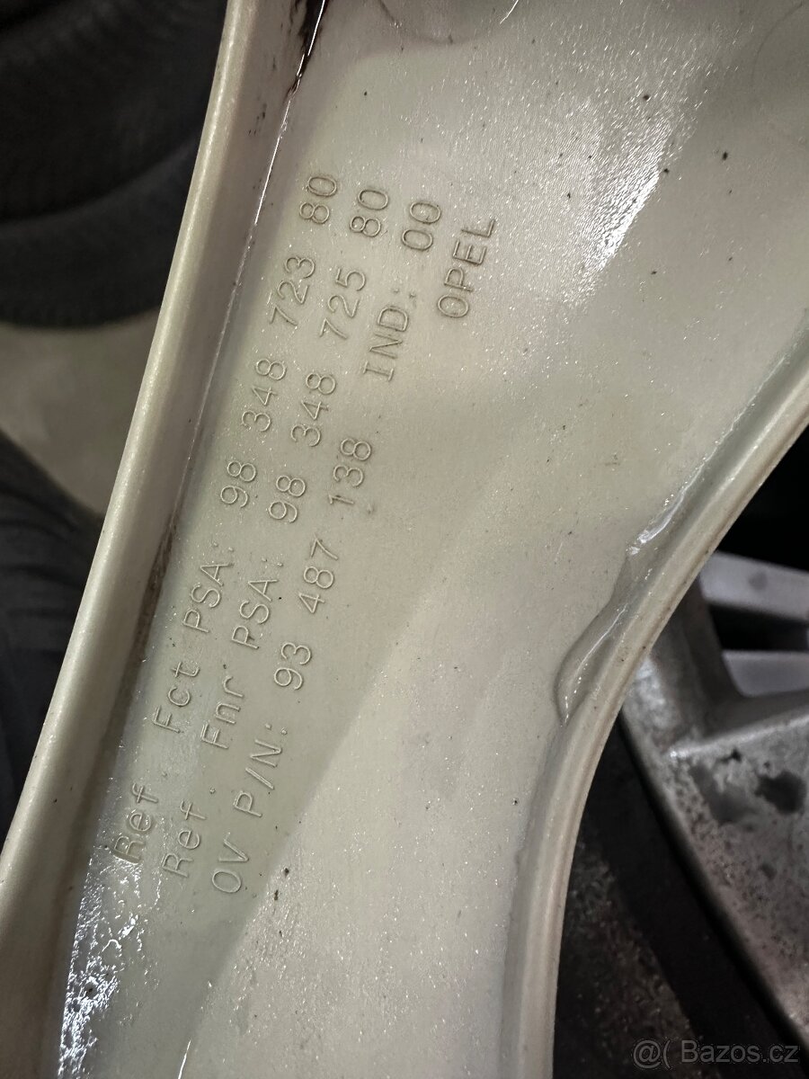 4x108 R16 6,5J ET38 + 195/55 R16 87H Semperit - 16