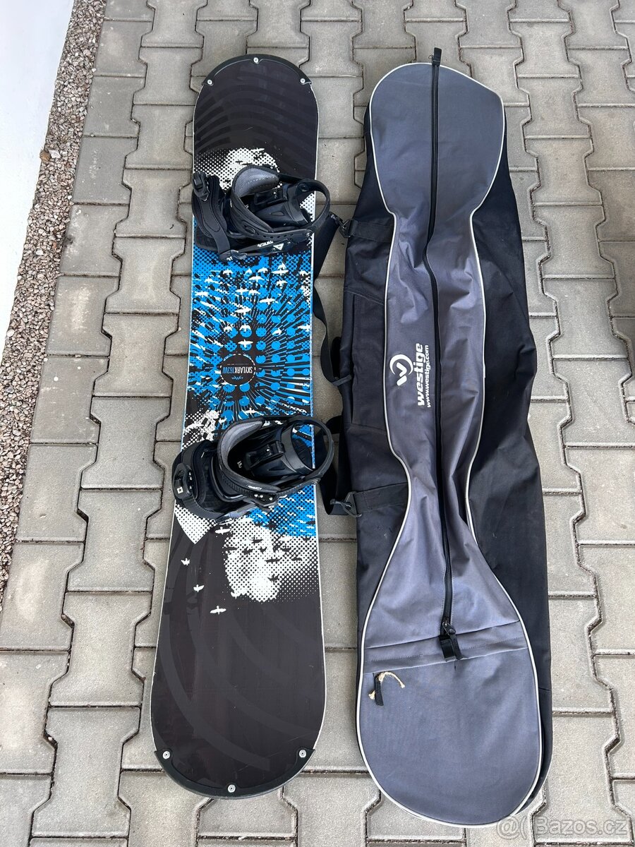 Snowboardový komplet vč. bot a přilby, nebo i jednotlivé - 16